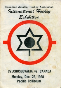 Canadian National Team 1968-69 game program