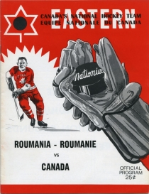 Canadian National Team East 1967-68 game program