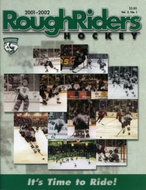Cedar Rapids RoughRiders 2001-02 game program