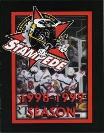 Central Texas Stampede 1998-99 game program