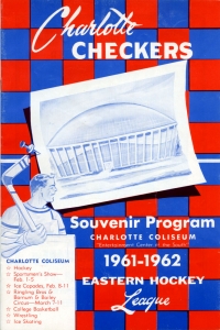 Charlotte Checkers 1961-62 game program