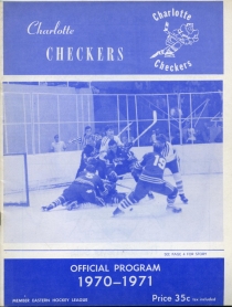 Charlotte Checkers 1970-71 game program