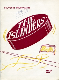 Charlottetown Islanders 1969-70 game program