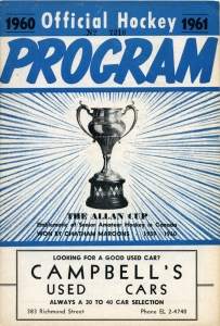 Chatham Maroons 1960-61 game program