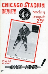 Chicago Blackhawks 1962-63 game program