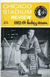Chicago Blackhawks 1963-64 game program