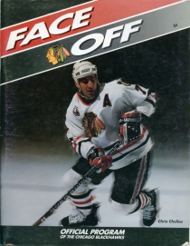 Chicago Blackhawks 1993-94 game program