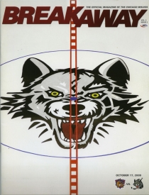 Chicago Wolves 2009-10 game program