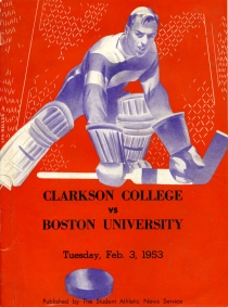 Clarkson University 1952-53 game program