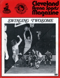 Cleveland Barons 1971-72 game program