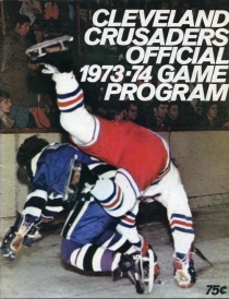 Cleveland Crusaders 1973-74 game program