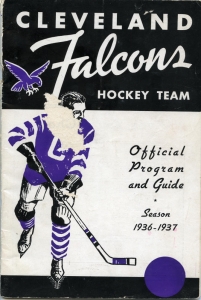 Cleveland Falcons 1936-37 game program