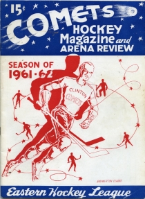 Clinton Comets 1961-62 game program