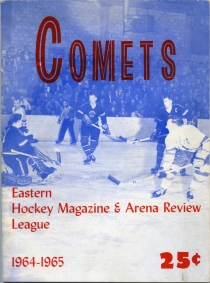 Clinton Comets 1964-65 game program