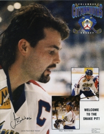 Columbus Cottonmouths 1996-97 game program