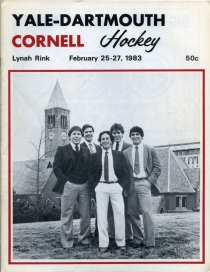 Cornell University 1982-83 game program