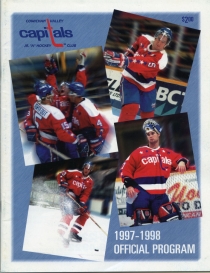 Cowichan Valley Capitals 1997-98 game program