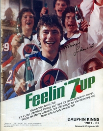 Dauphin Kings 1981-82 game program