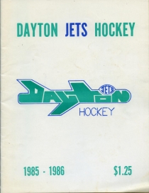 Dayton Jets 1985-86 game program