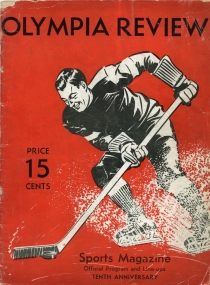 Detroit Holzbaugh-Fords 1937-38 game program