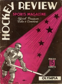 Detroit Holzbaugh-Fords 1940-41 game program