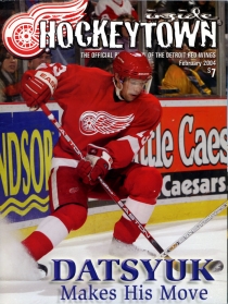 Detroit Red Wings 2003-04 game program