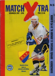 Djurgardens IF Stockholm 1997-98 game program