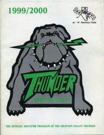Drayton Valley Thunder 1999-00 game program