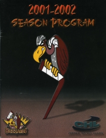 El Paso Buzzards 2001-02 game program
