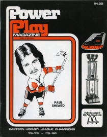 Erie Blades 1980-81 game program
