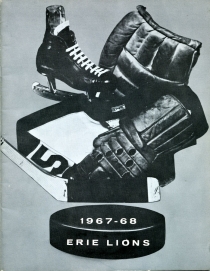 Erie Lions 1967-68 game program