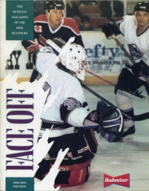 Erie Panthers 1994-95 game program