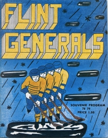 Flint Generals 1978-79 game program