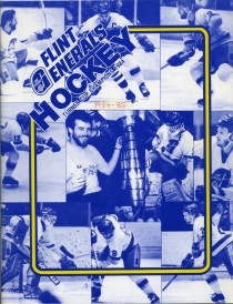 Flint Generals 1984-85 game program