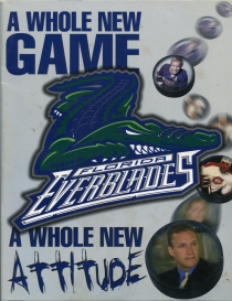 Florida Everblades 2001-02 game program