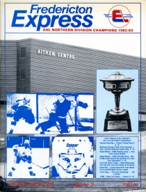 Fredericton Express 1983-84 game program