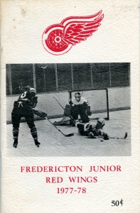Fredericton Red Wings 1977-78 game program