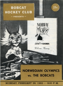 Green Bay Bobcats 1961-62 game program