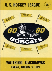 Green Bay Bobcats 1968-69 game program