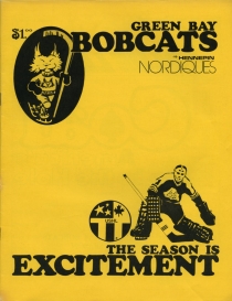 Green Bay Bobcats 1980-81 game program