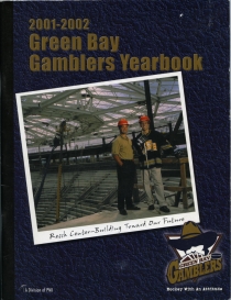 Green Bay Gamblers 2001-02 game program
