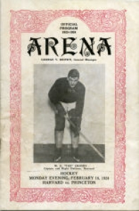 Harvard University 1923-24 game program