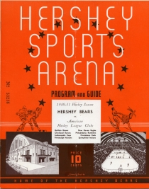 Hershey Bears 1940-41 game program