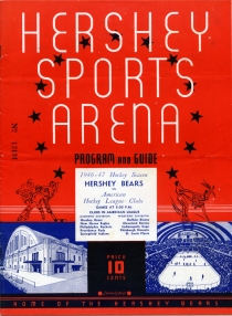 Hershey Bears 1946-47 game program