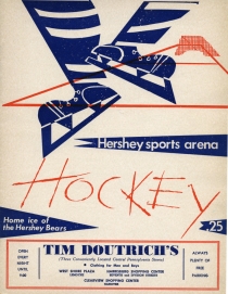 Hershey Bears 1957-58 game program