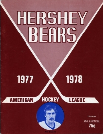 Hershey Bears 1977-78 game program