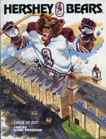 Hershey Bears 1991-92 game program