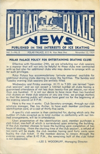 Hollywood Sheiks 1934-35 game program