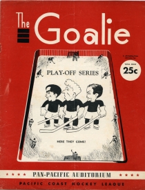Hollywood Wolves 1945-46 game program