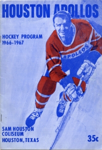 Houston Apollos 1966-67 game program